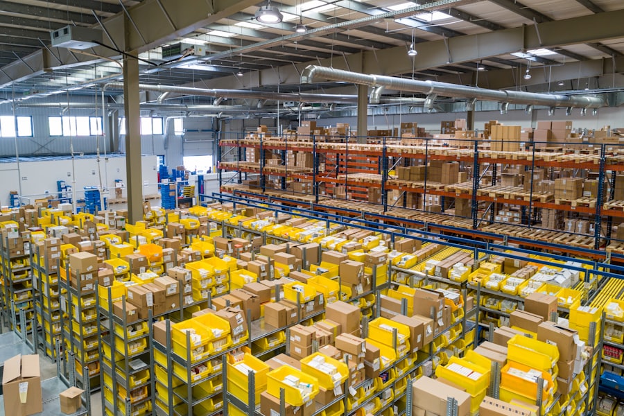 Entrepôt et suivi logistique
